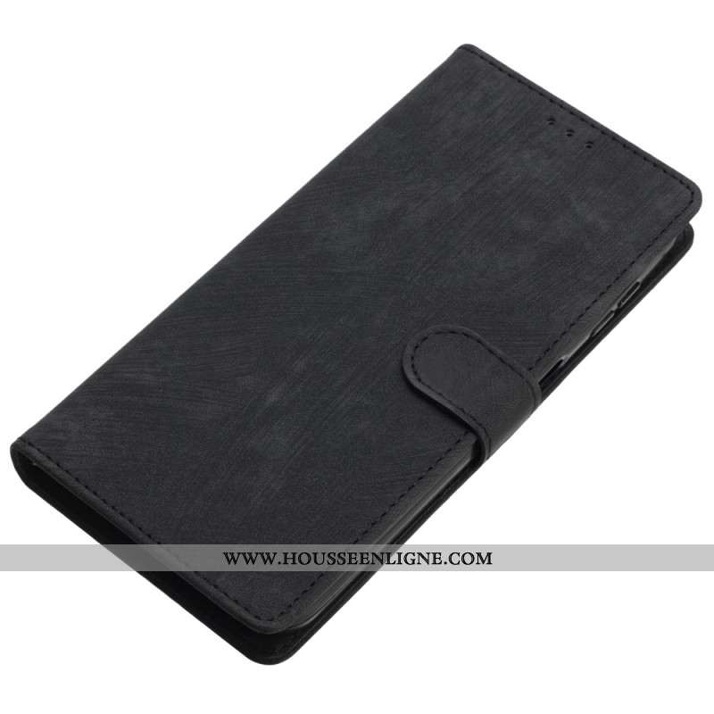 Housse Xiaomi Redmi Note 14 5G Effet Daim à Lanière