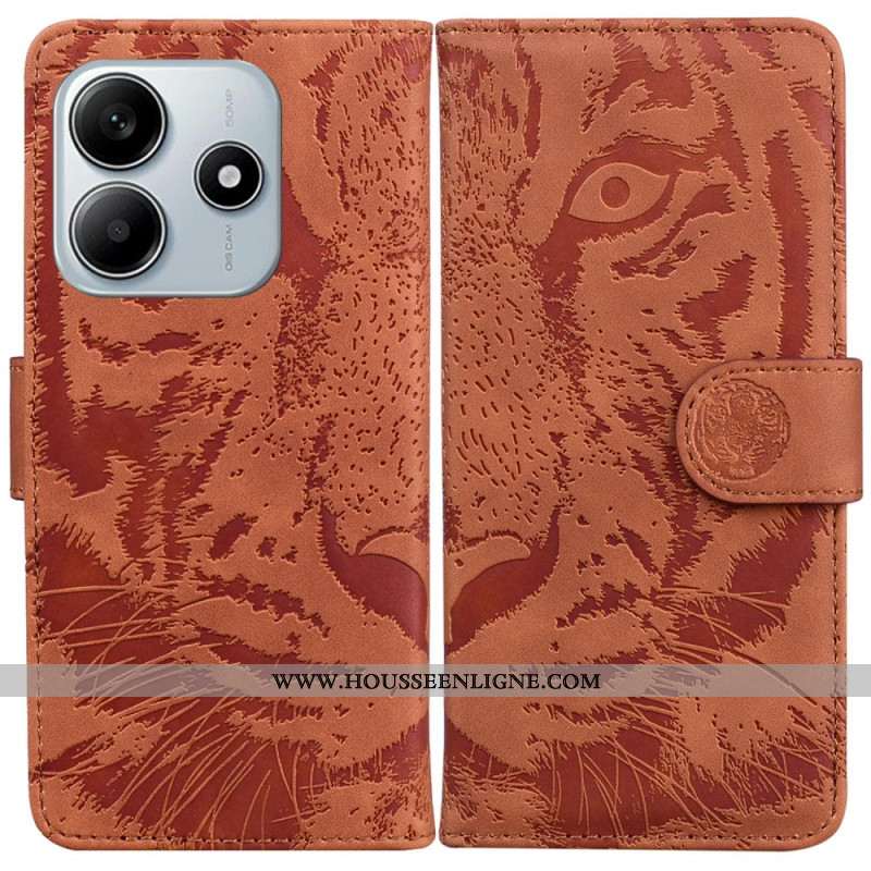 Housse Xiaomi Redmi Note 14 5G Empreinte Tigre
