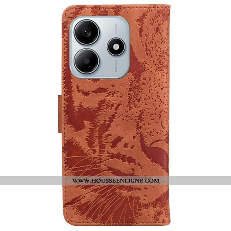 Housse Xiaomi Redmi Note 14 5G Empreinte Tigre
