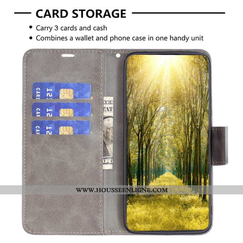 Housse Xiaomi Redmi Note 14 5G Fermoir Oblique