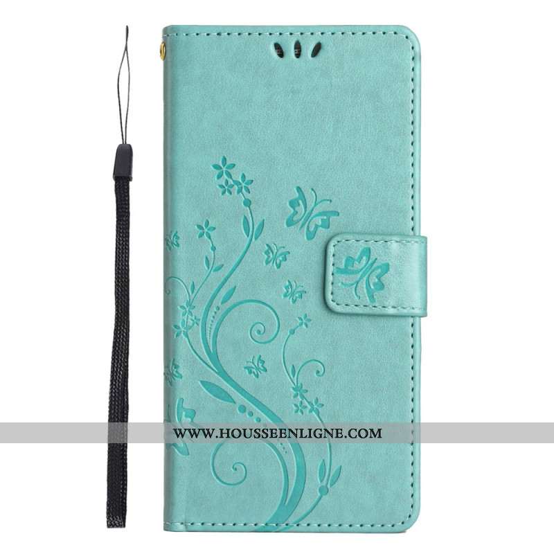 Housse Xiaomi Redmi Note 14 5G Fleurs et Papillons