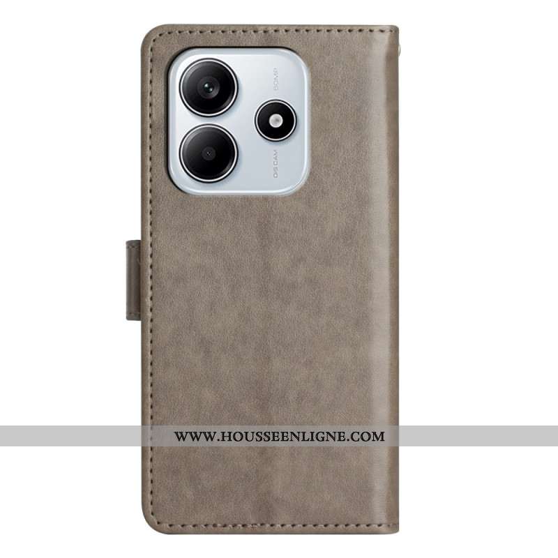 Housse Xiaomi Redmi Note 14 5G Fleurs et Papillons