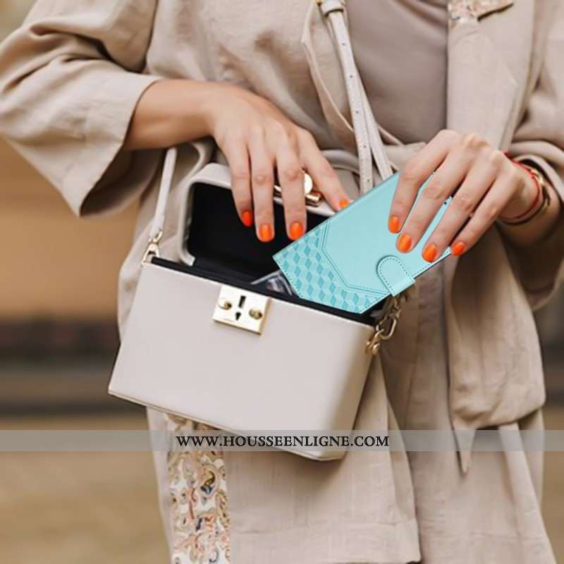 Housse Xiaomi Redmi Note 14 5G Fonction RFID Motif Nid d'Abeille