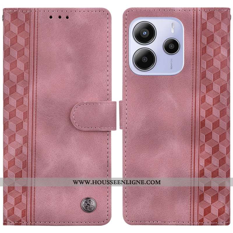 Housse Xiaomi Redmi Note 14 5G Frise et Rivet