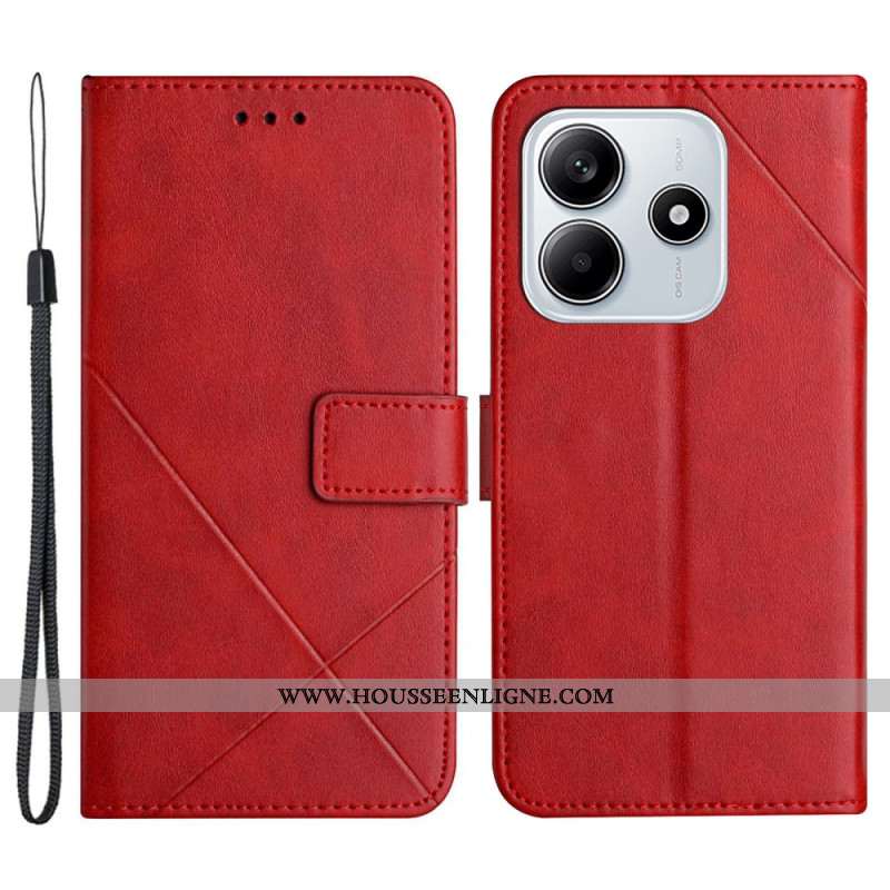 Housse Xiaomi Redmi Note 14 5G Lignes IDEWEI