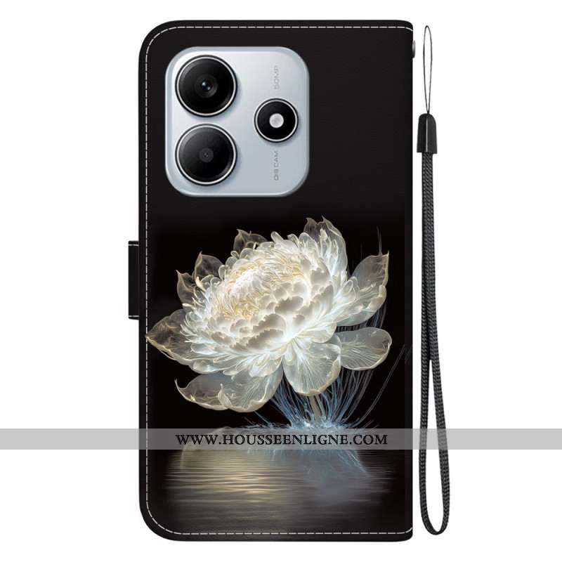 Housse Xiaomi Redmi Note 14 5G Pivoine Cristal