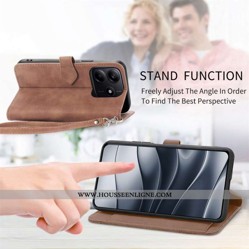 Housse Xiaomi Redmi Note 14 5G Pochette à Fermeture Éclair Motif
