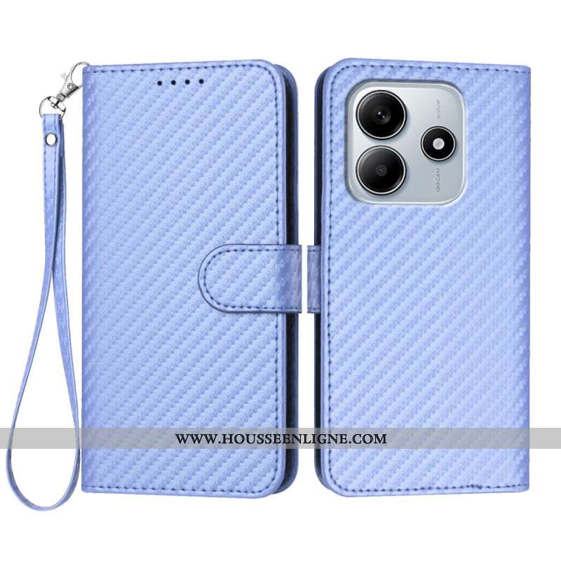 Housse Xiaomi Redmi Note 14 5G / Poco M7 Pro 5G Fibre Carbone