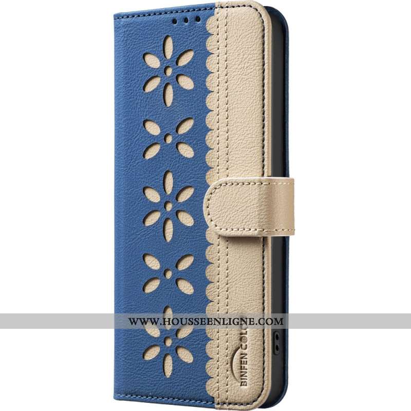 Housse Xiaomi Redmi Note 14 5G / Poco M7 Pro 5G Florale BINFEN COLOR