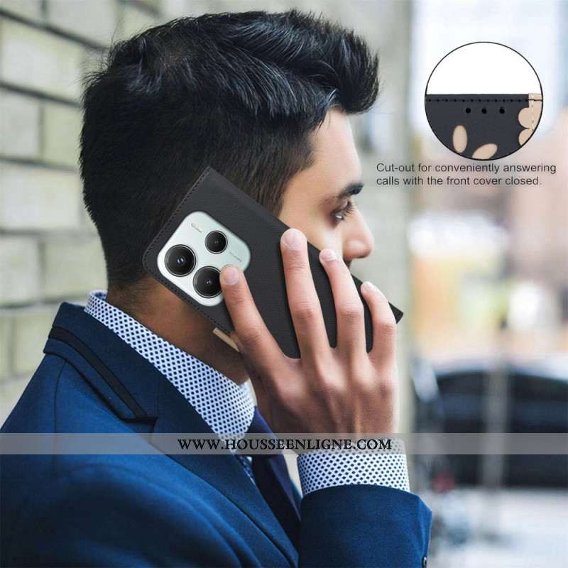 Housse Xiaomi Redmi Note 14 5G / Poco M7 Pro 5G Florale BINFEN COLOR