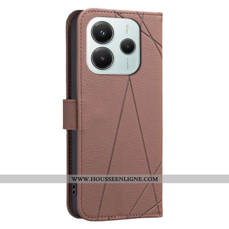 Housse Xiaomi Redmi Note 14 5G / Poco M7 Pro 5G Lignes BINFEN COLOR