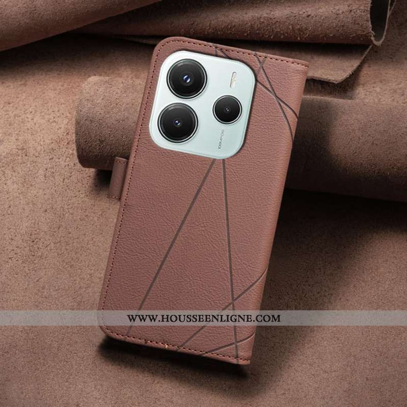 Housse Xiaomi Redmi Note 14 5G / Poco M7 Pro 5G Lignes BINFEN COLOR