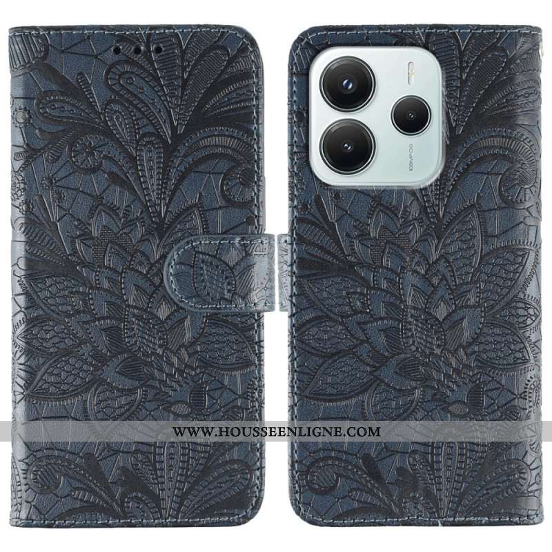 Housse Xiaomi Redmi Note 14 5G / Poco M7 Pro 5G Mandala Dentelle