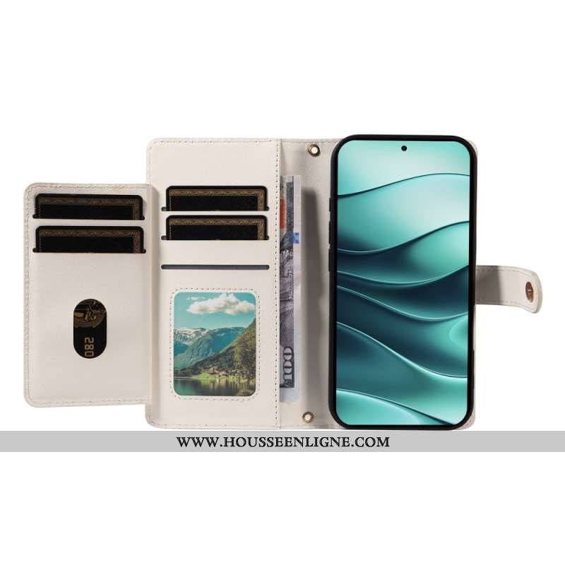 Housse Xiaomi Redmi Note 14 5G / Poco M7 Pro 5G Matelassée avec Sangles