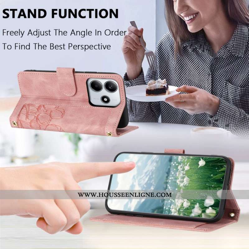 Housse Xiaomi Redmi Note 14 5G Portefeuille 5 Porte-Cartes