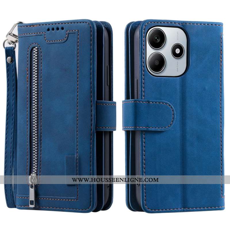 Housse Xiaomi Redmi Note 14 5G Portefeuille 9 Porte-Cartes