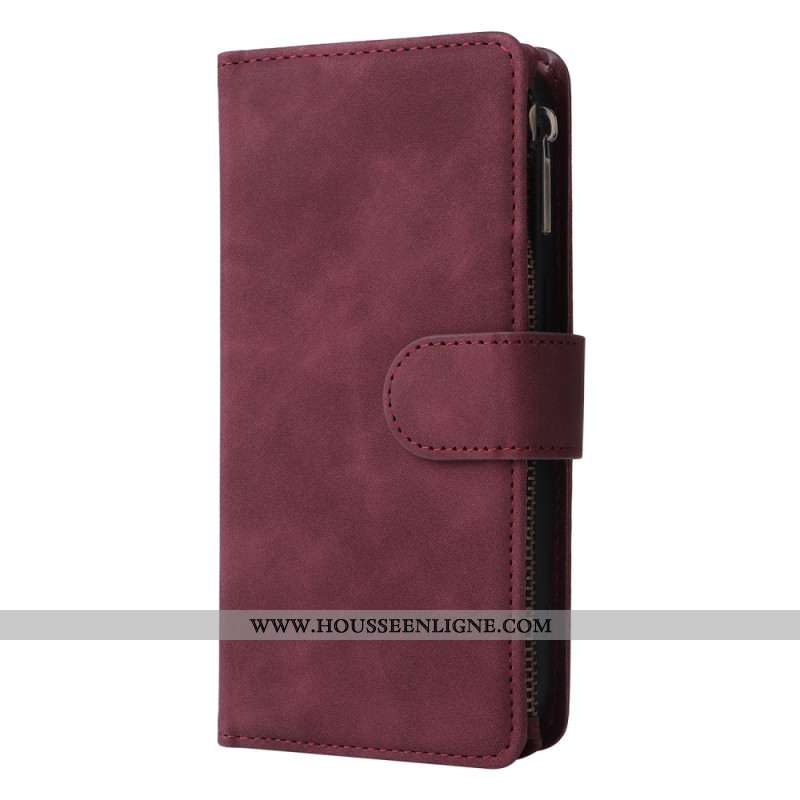 Housse Xiaomi Redmi Note 14 5G Portefeuille Effet Cuir Complet