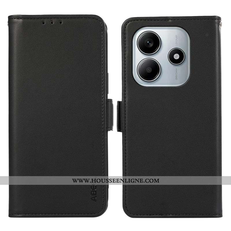 Housse Xiaomi Redmi Note 14 5G Portefeuille Protection RFID ABEEL