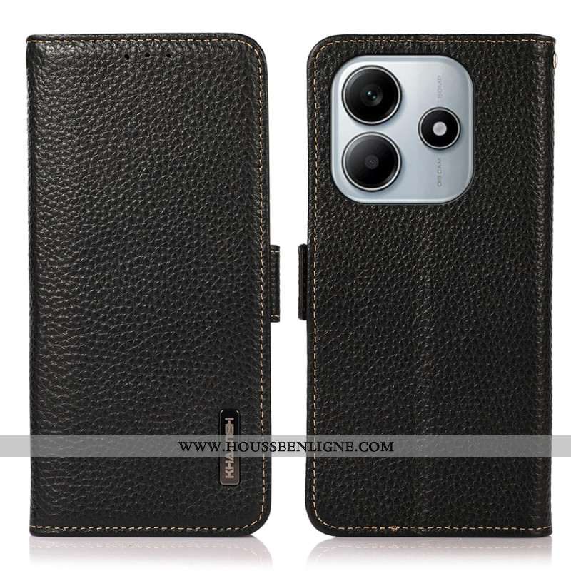 Housse Xiaomi Redmi Note 14 5G Portefeuille RFID KHAZNEH