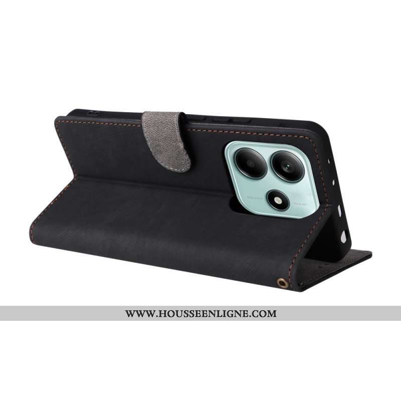 Housse Xiaomi Redmi Note 14 5G Protection RFID Effet Daim