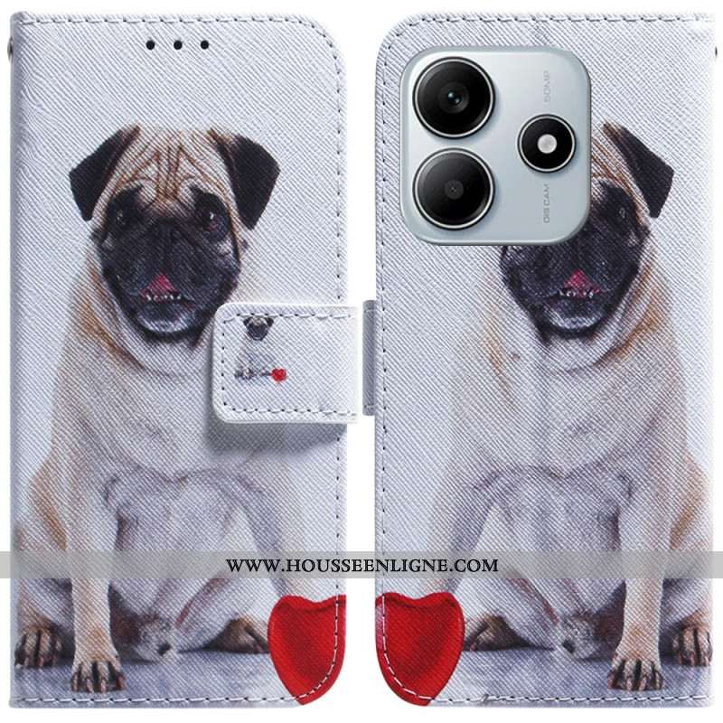 Housse Xiaomi Redmi Note 14 5G Pug Dog