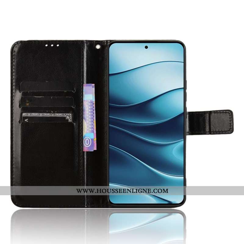 Housse Xiaomi Redmi Note 14 5G Simili Cuir Flashy