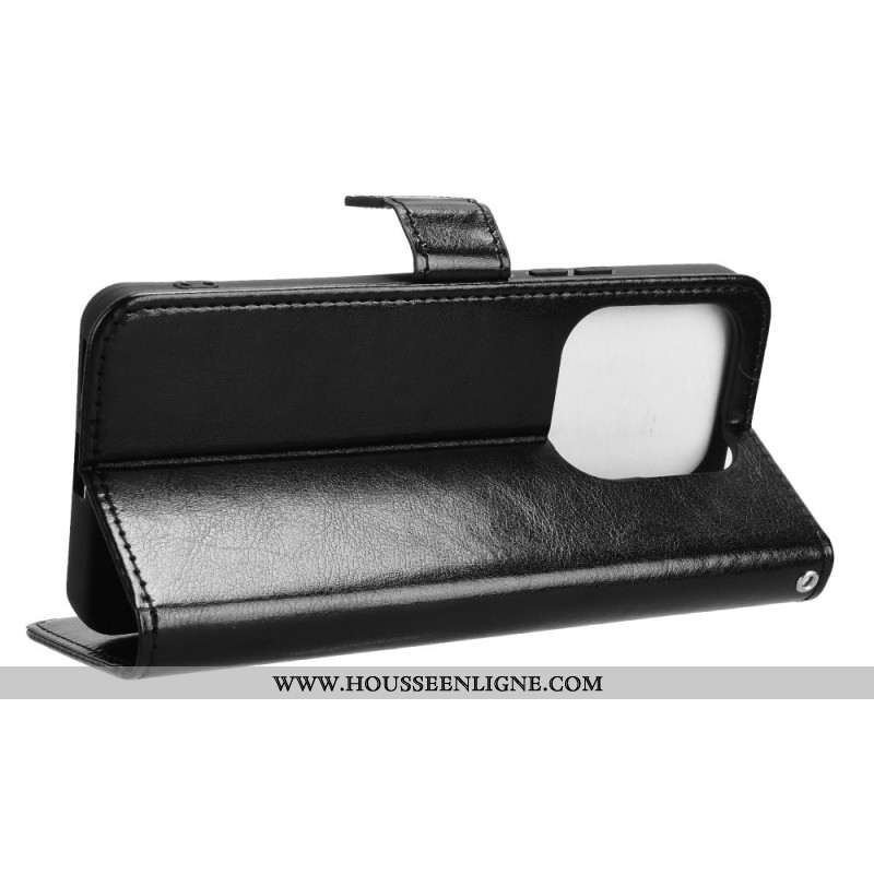Housse Xiaomi Redmi Note 14 5G Simili Cuir Flashy