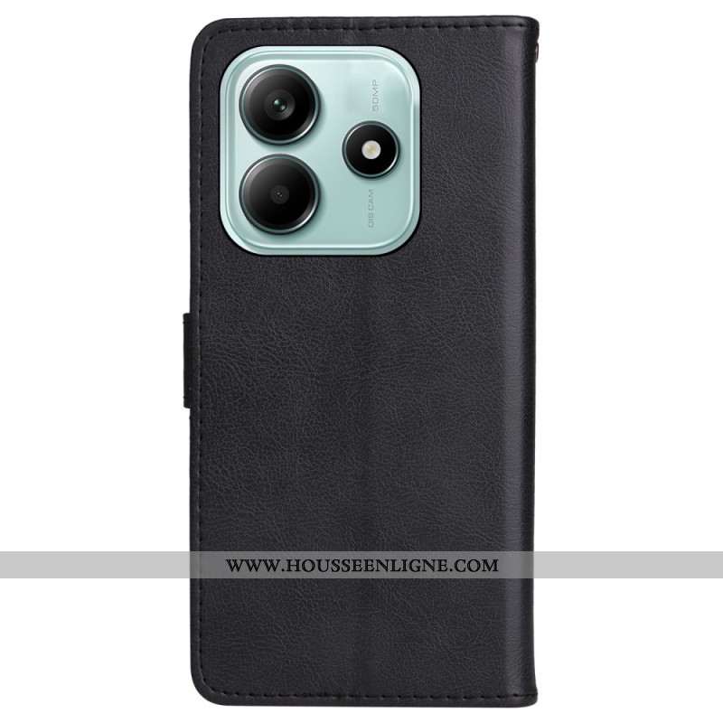 Housse Xiaomi Redmi Note 14 5G Simili Cuir à Lanière