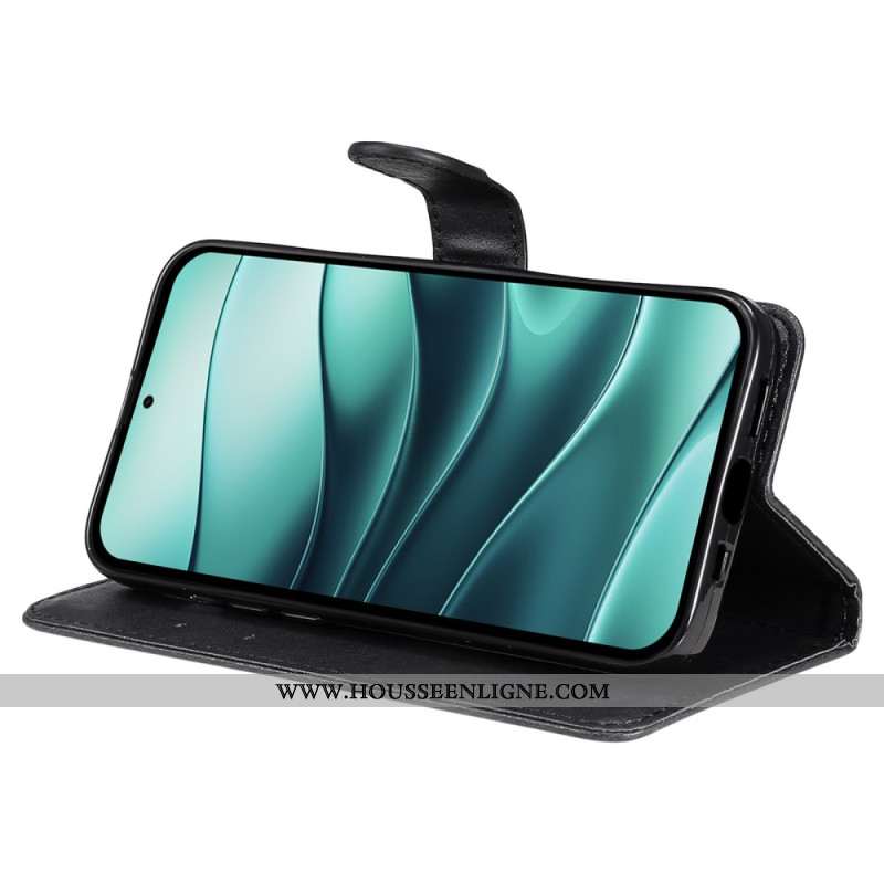 Housse Xiaomi Redmi Note 14 5G Simili Cuir à Lanière