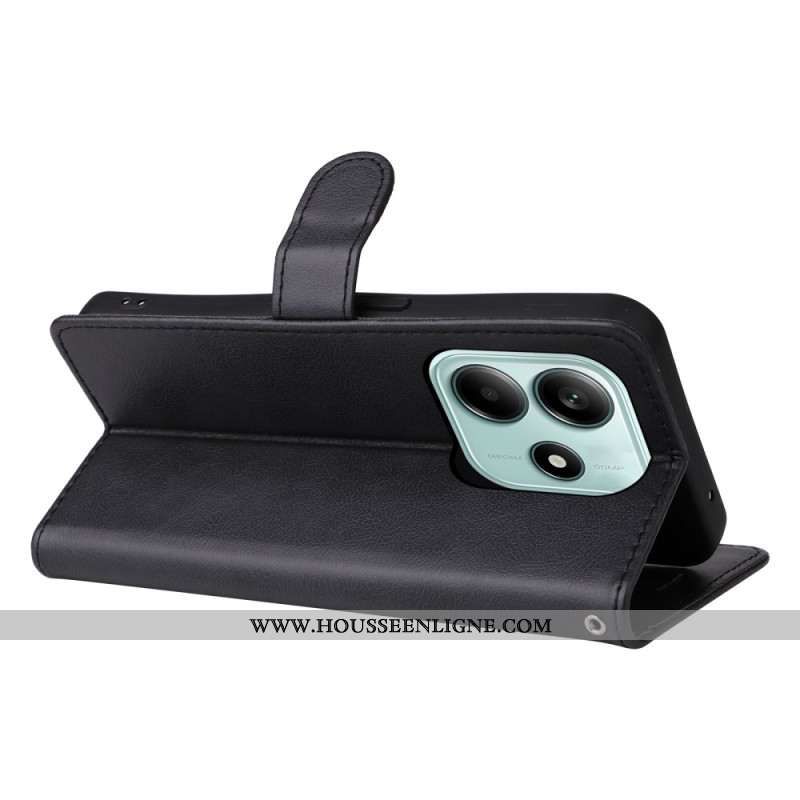 Housse Xiaomi Redmi Note 14 5G Simili Cuir à Lanière