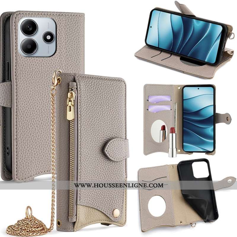 Housse Xiaomi Redmi Note 14 5G avec Support et Dragonne