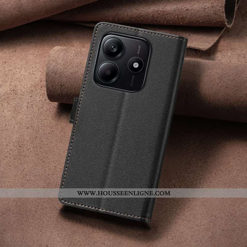 Housse Xiaomi Redmi Note 14 5G portefeuille RFID BINFEN COLOR