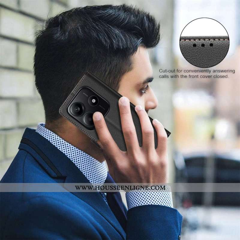 Housse Xiaomi Redmi Note 14 5G portefeuille RFID BINFEN COLOR