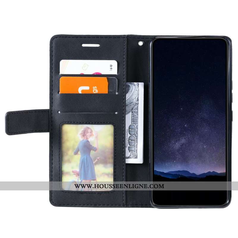 Housse Xiaomi Redmi Note 14 Pro 4G Bicolore avec Lignes