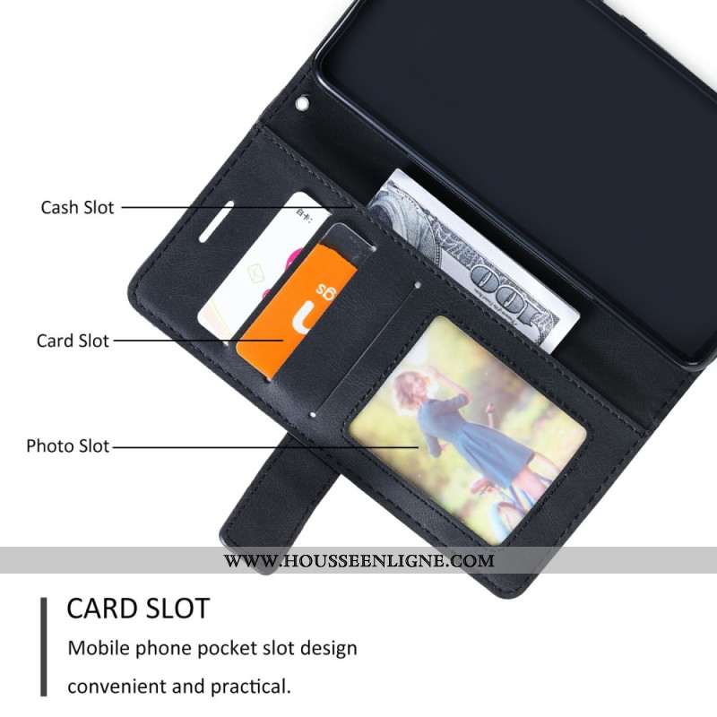 Housse Xiaomi Redmi Note 14 Pro 4G Bicolore avec Lignes