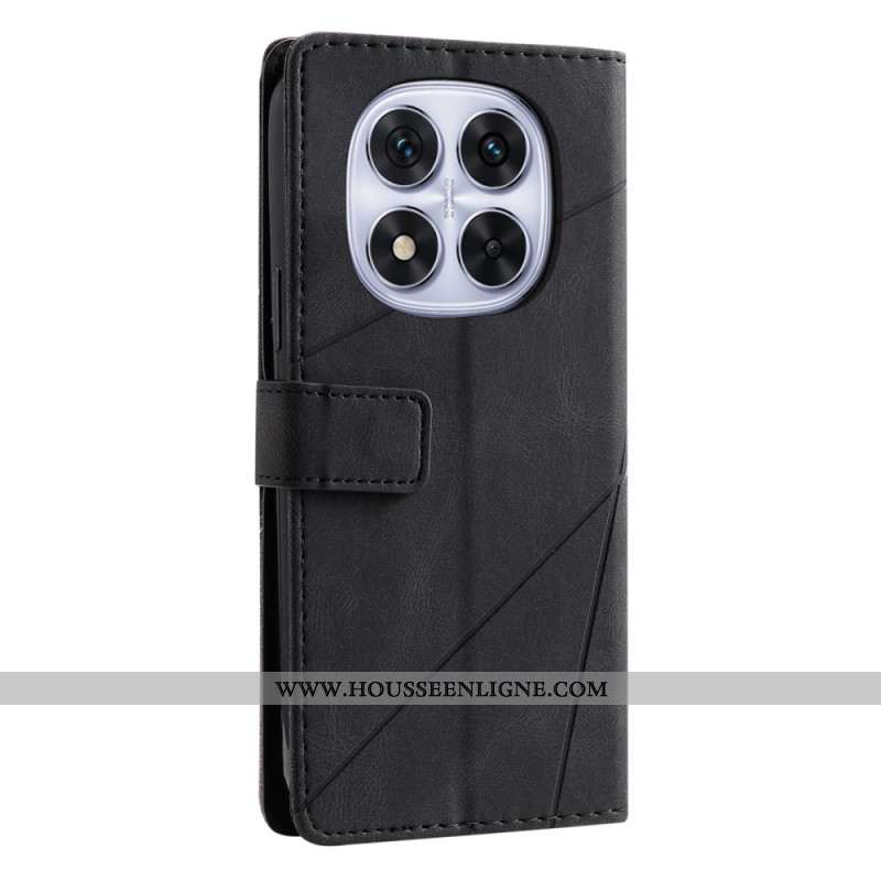 Housse Xiaomi Redmi Note 14 Pro 4G Bicolore avec Lignes