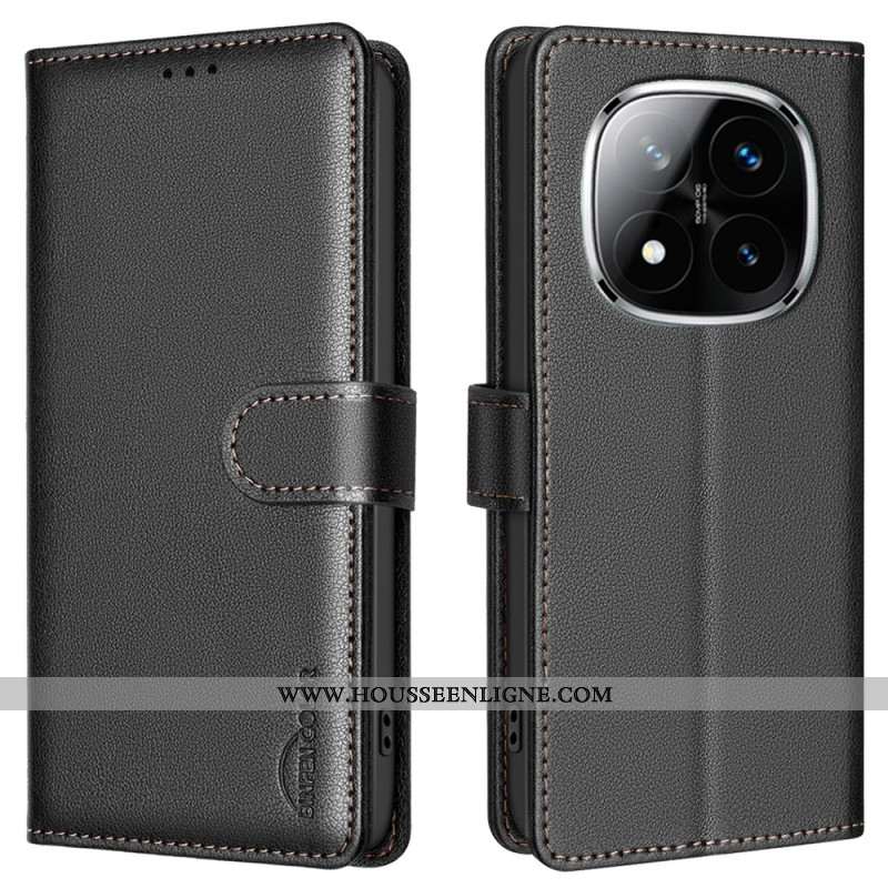 Housse Xiaomi Redmi Note 14 Pro 4G Blocage RFID BINFEN COLOR