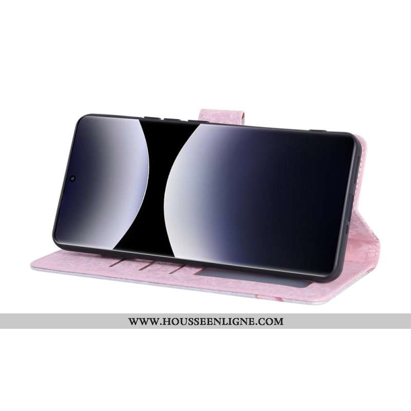 Housse Xiaomi Redmi Note 14 Pro 4G Blocage RFID Fleurettes