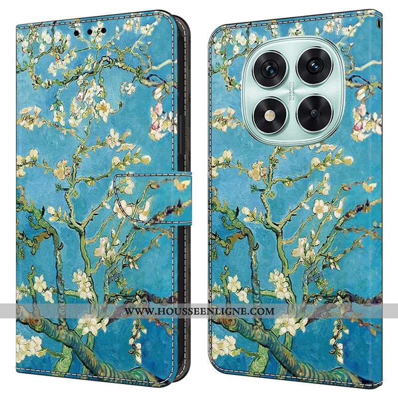 Housse Xiaomi Redmi Note 14 Pro 4G Branches Blanches