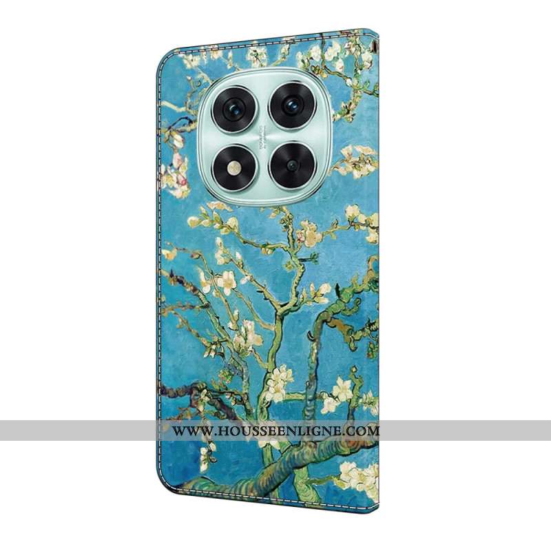 Housse Xiaomi Redmi Note 14 Pro 4G Branches Blanches