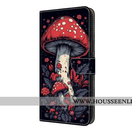Housse Xiaomi Redmi Note 14 Pro 4G -Champignon Rouge