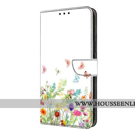 Housse Xiaomi Redmi Note 14 Pro 4G Champs Fleuri