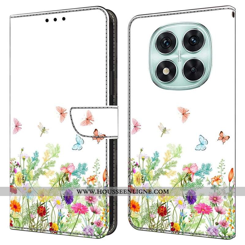 Housse Xiaomi Redmi Note 14 Pro 4G Champs Fleuri