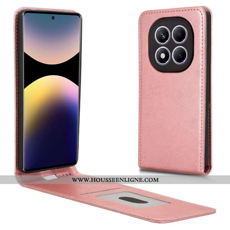 Housse Xiaomi Redmi Note 14 Pro 4G Design Rabat Vertical