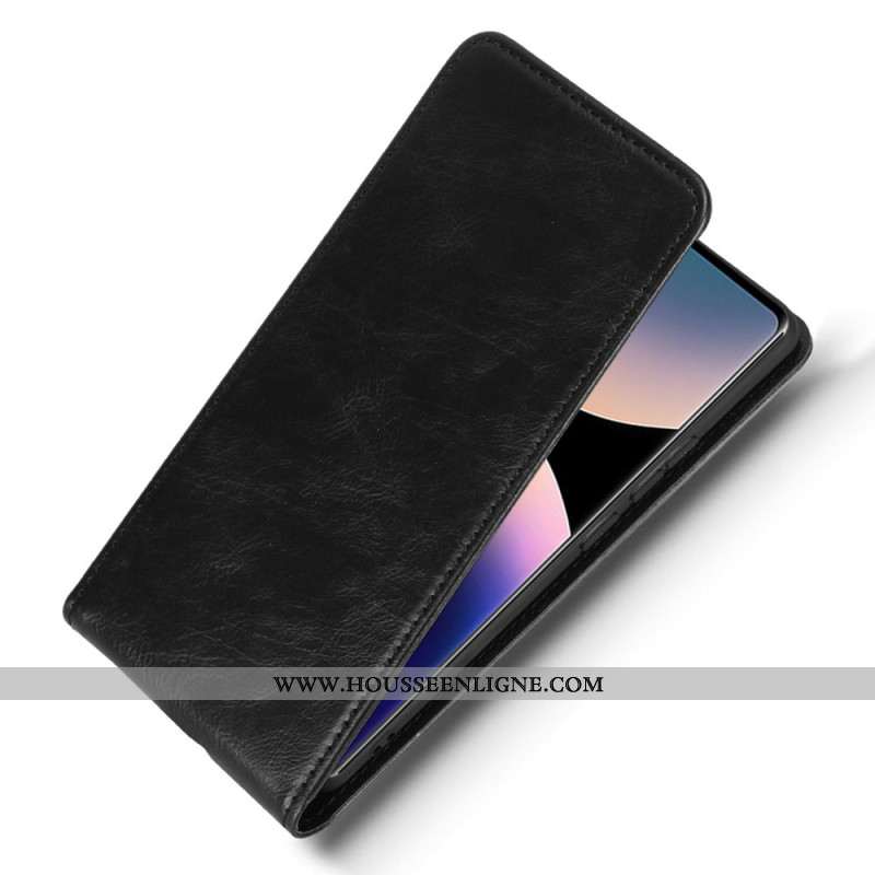 Housse Xiaomi Redmi Note 14 Pro 4G Design Rabat Vertical
