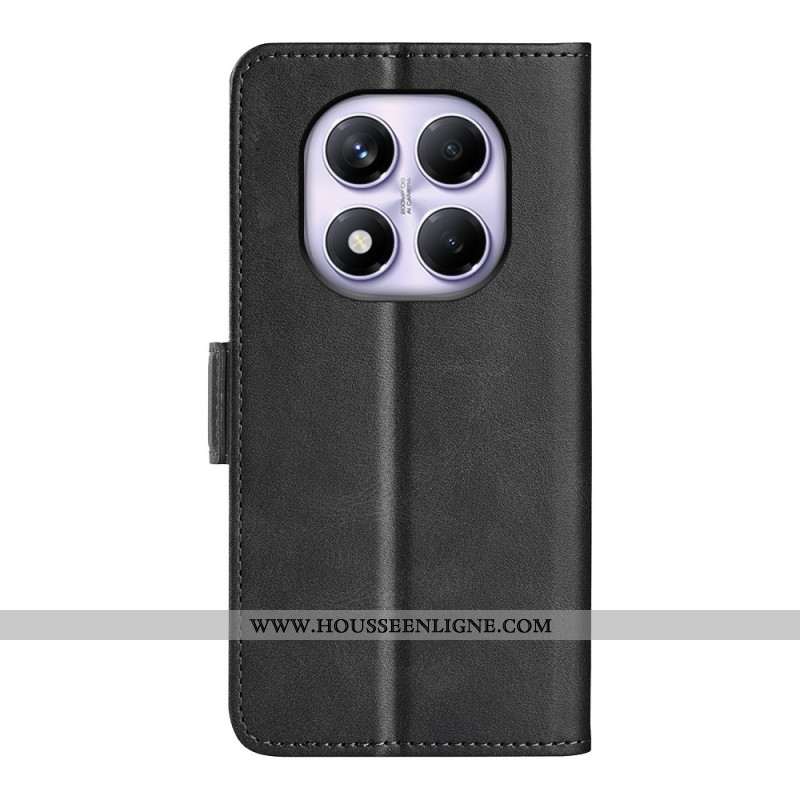 Housse Xiaomi Redmi Note 14 Pro 4G Double Fermoir