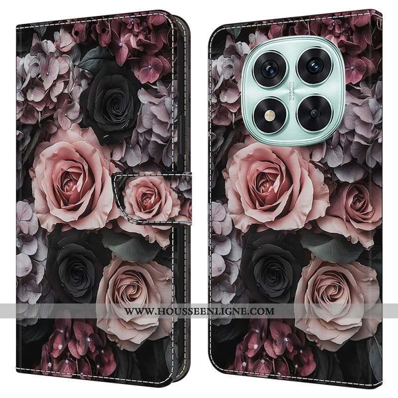 Housse Xiaomi Redmi Note 14 Pro 4G Décor Roses