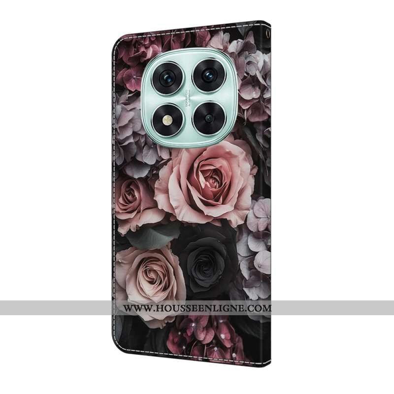 Housse Xiaomi Redmi Note 14 Pro 4G Décor Roses