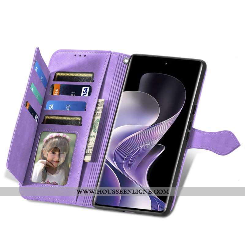 Housse Xiaomi Redmi Note 14 Pro 4G Effet Daim Dentelle