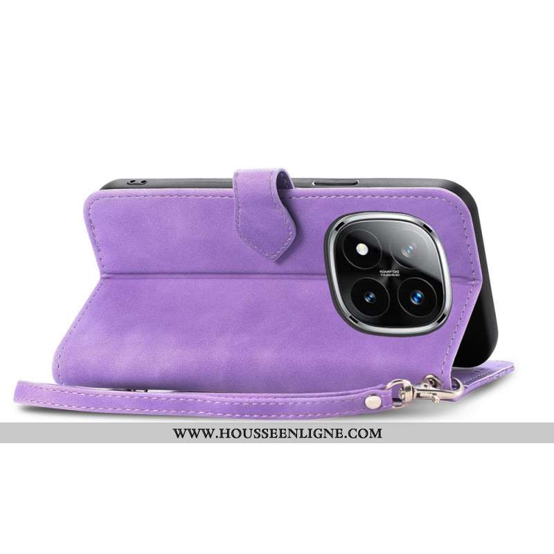 Housse Xiaomi Redmi Note 14 Pro 4G Effet Daim Dentelle